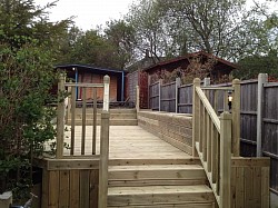 Decking balustrade